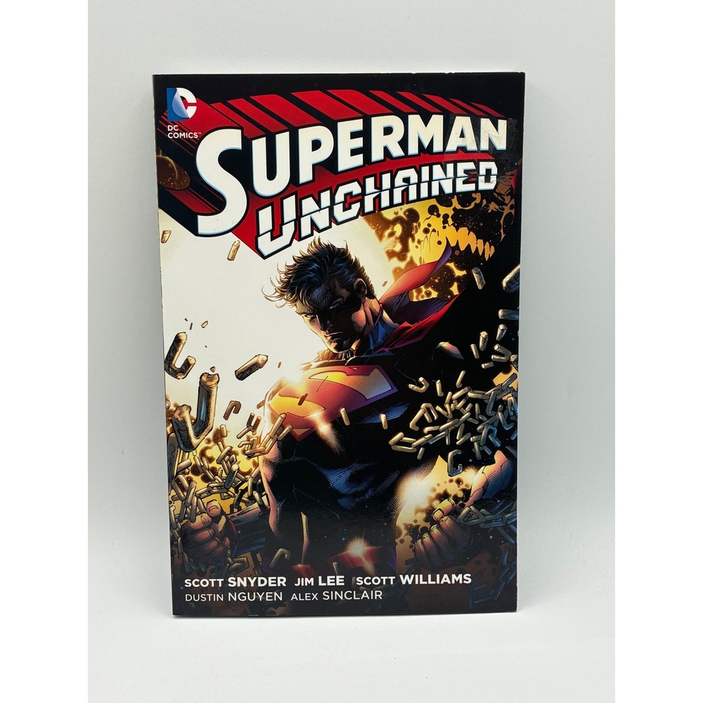 DC Comics Superman Unchained Graphic Novel Scott Snyder Jim Lee TPB Paperback